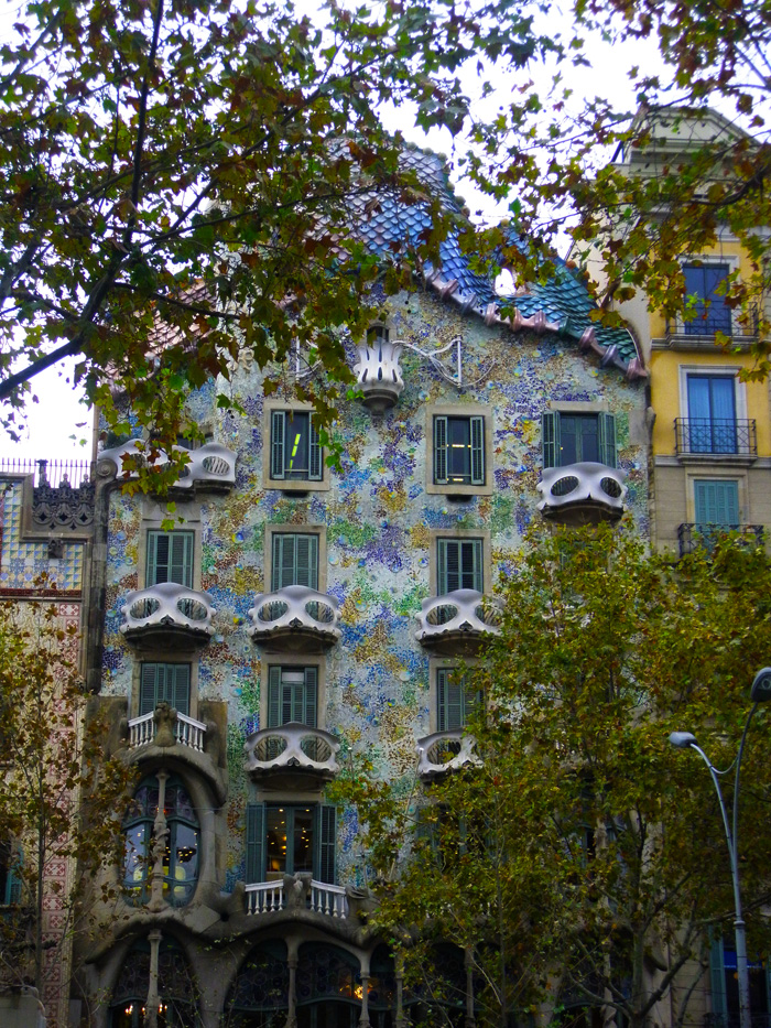 Casa Batlló de Barcelona diseñada por Gaudí