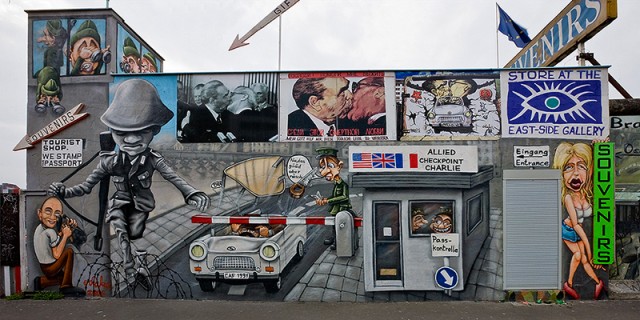 Graffiti sobre el Muro de Berlín