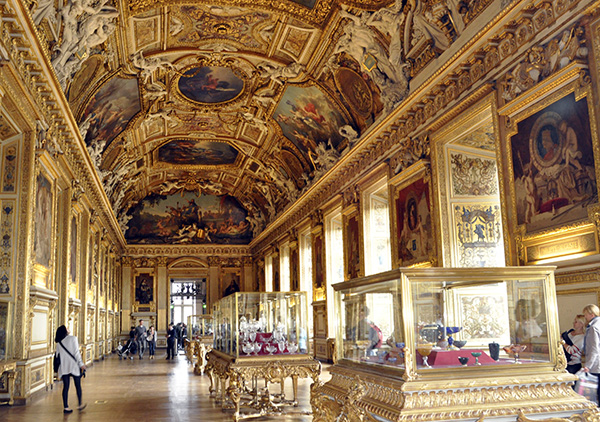 cuadros del Museo del Louvre