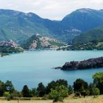 Panorámica del Lago del Turano