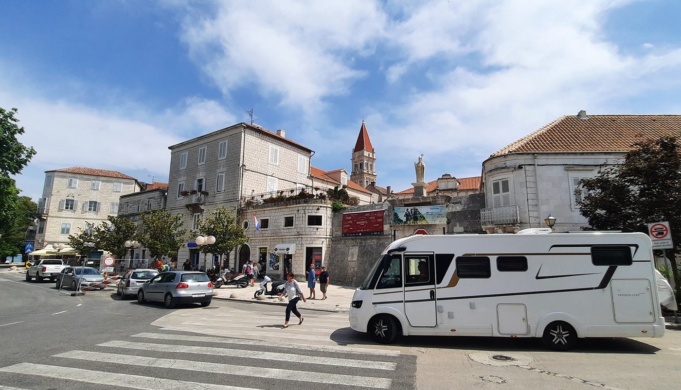 Entrada a Trogir, Croacia