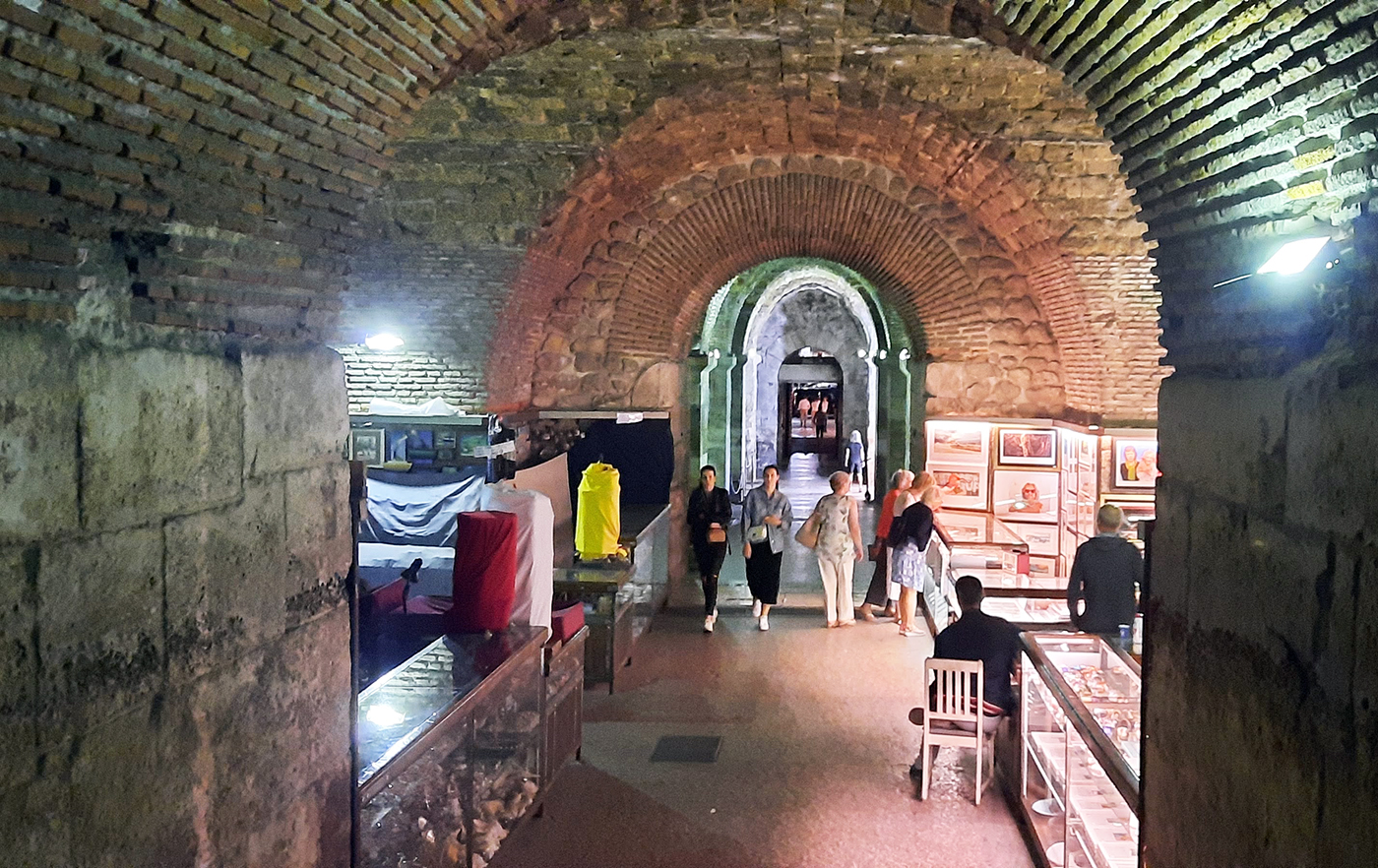 Sótanos del Palacio de Diocleciano en Split